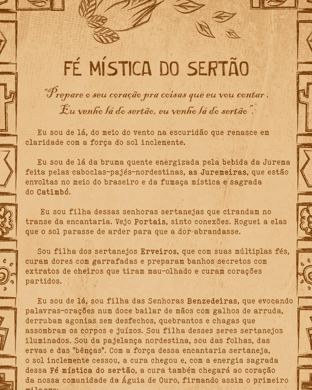 Águia de Ouro anuncia enredo 2027