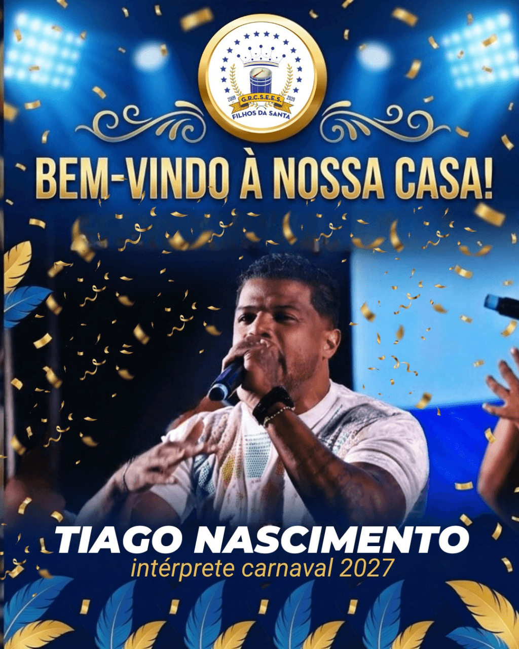 Filhos da Santa anuncia enredo 2027