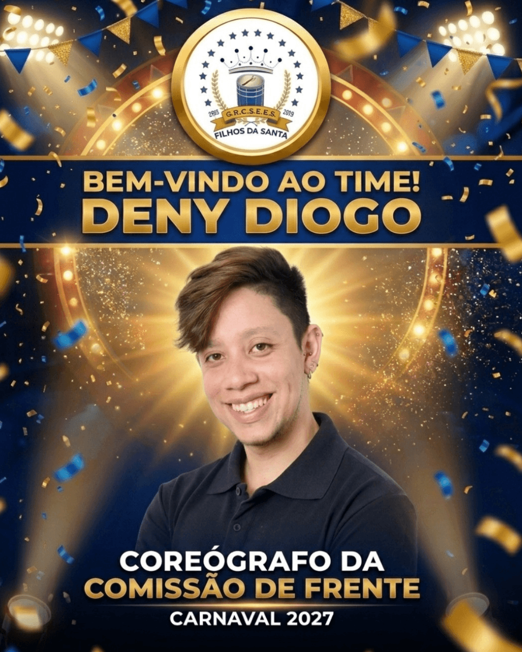 Filhos da Santa anuncia enredo 2027