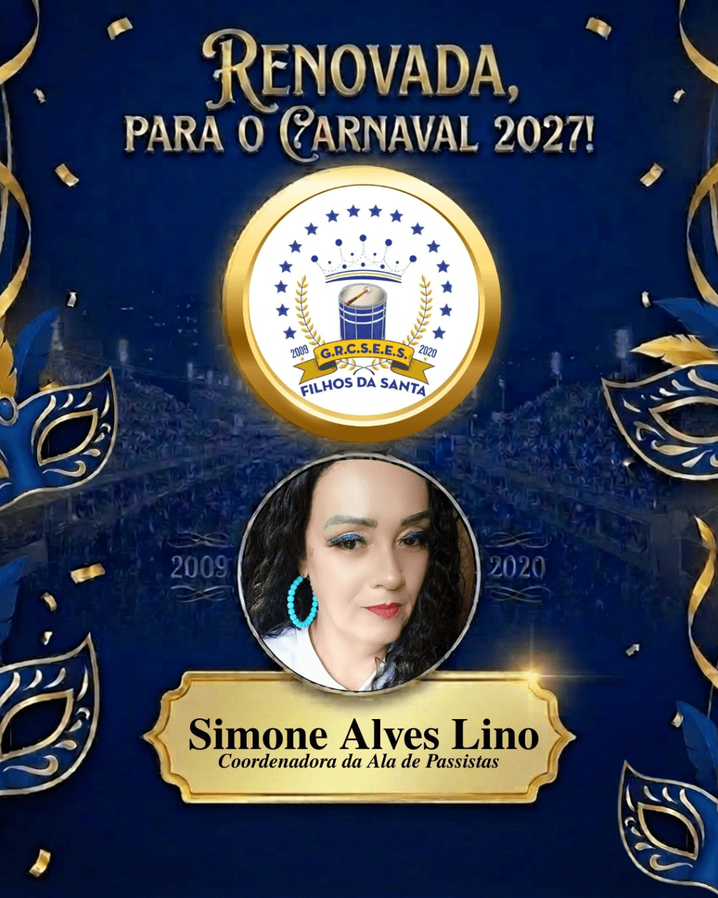 Filhos da Santa anuncia enredo 2027