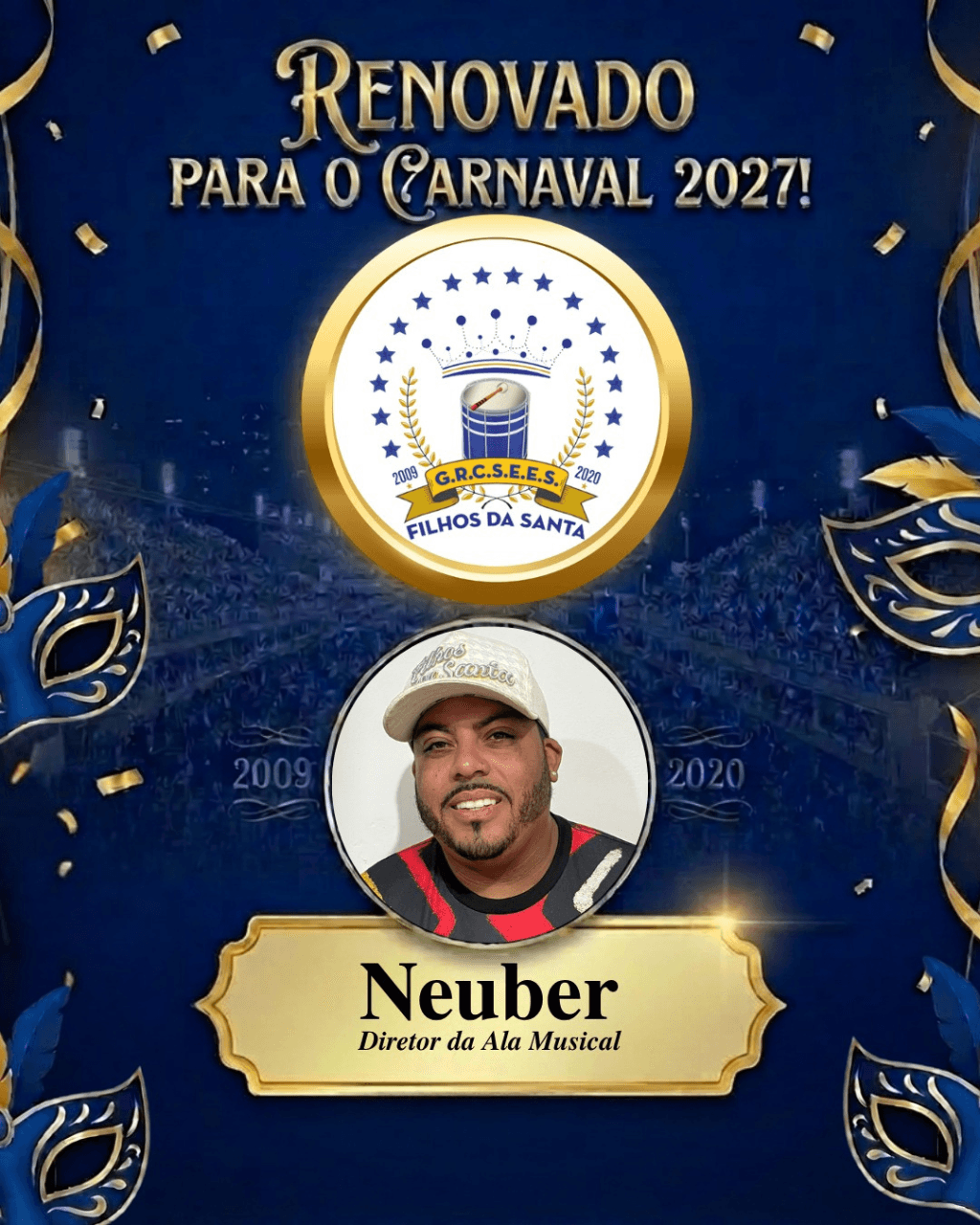 Filhos da Santa anuncia enredo 2027