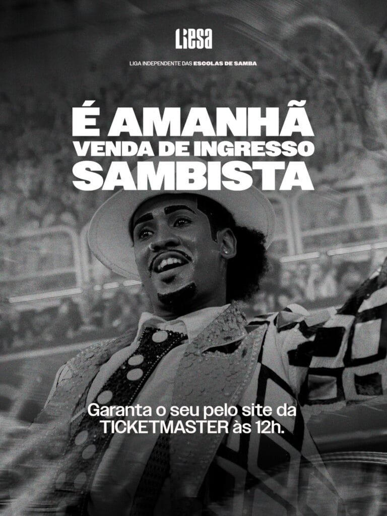 Ingresso do Sambista